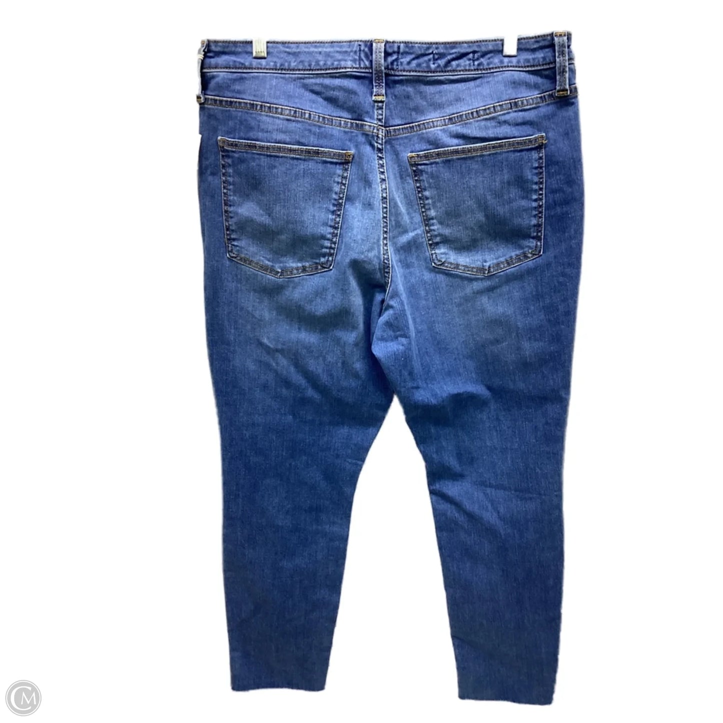 Jeans Straight By Universal Thread In Blue Denim, Size: 14