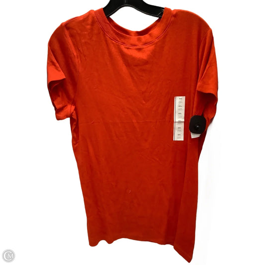Top Short Sleeve By A New Day In Orange, Size: Xxl