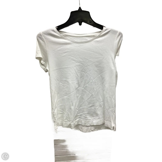 Top Short Sleeve By J. Jill In White, Size: Xs