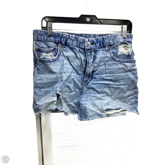Shorts By American Eagle In Blue Denim, Size: 12