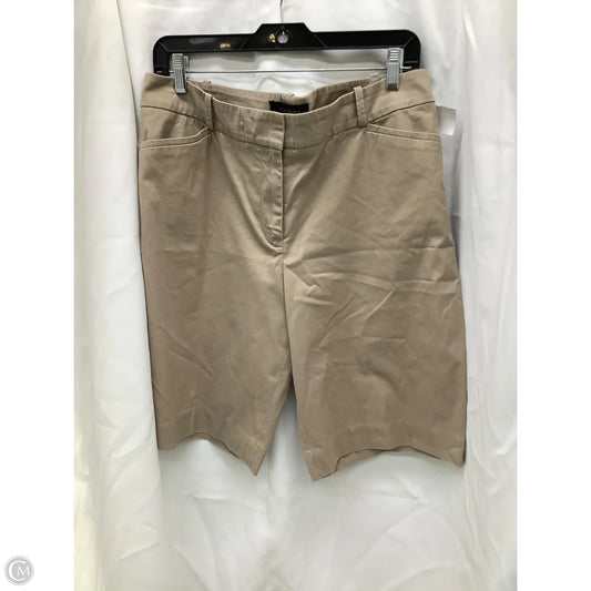 Shorts By Talbots In Tan, Size: 12