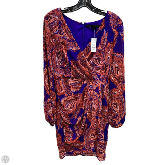 Dress Casual Midi By White House Black Market In Multi-colored, Size: 6