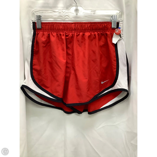 Athletic Shorts By Nike In Red, Size: L