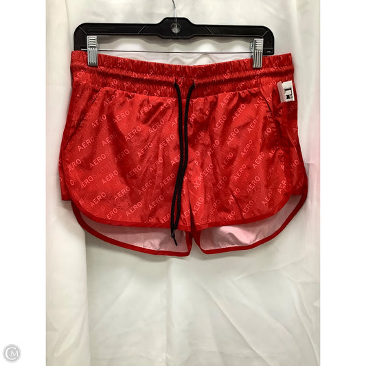 Athletic Shorts By Aeropostale In Red, Size: M