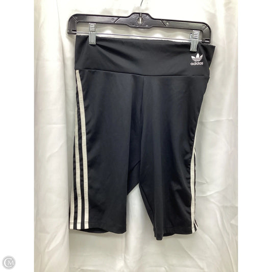 Athletic Shorts By Adidas In Black & White, Size: M