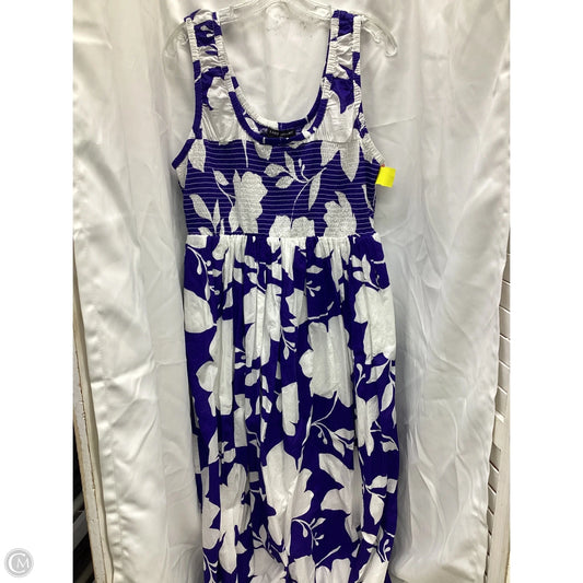 Dress Casual Maxi By Lane Bryant In Floral Print, Size: 14