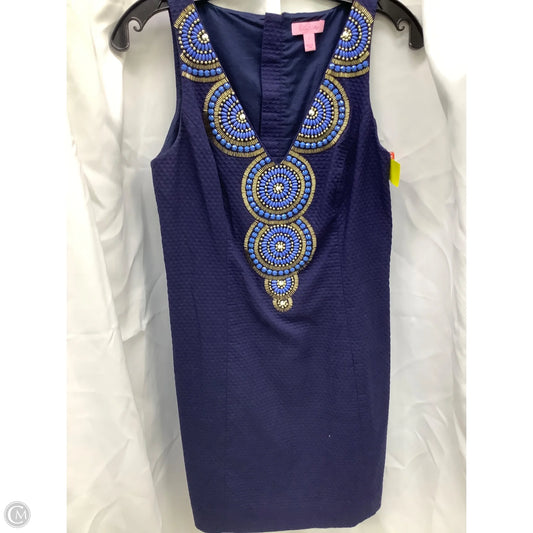 Dress Designer By Lilly Pulitzer In Navy, Size: 2