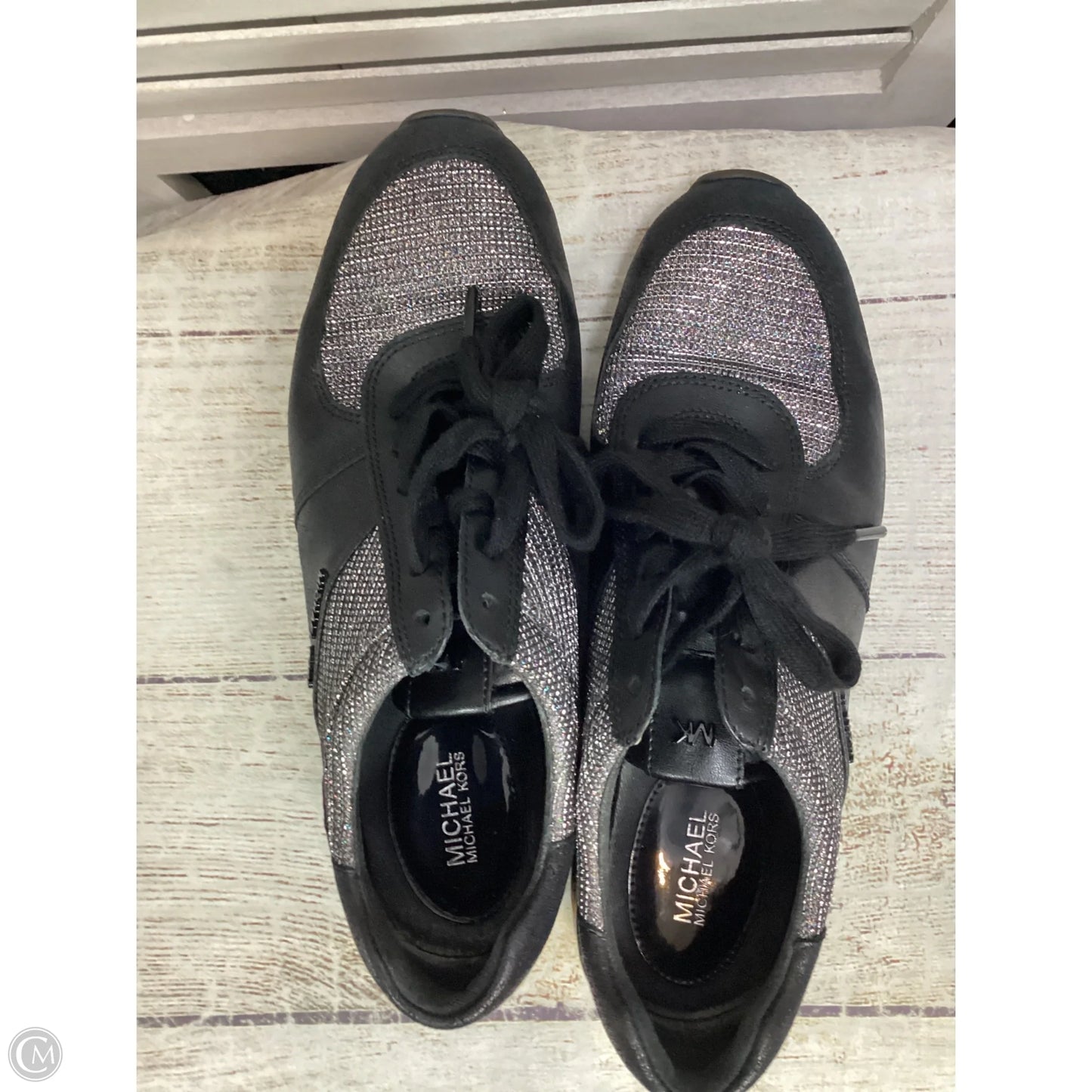 Shoes Designer By Michael Kors In Black, Size: 7.5