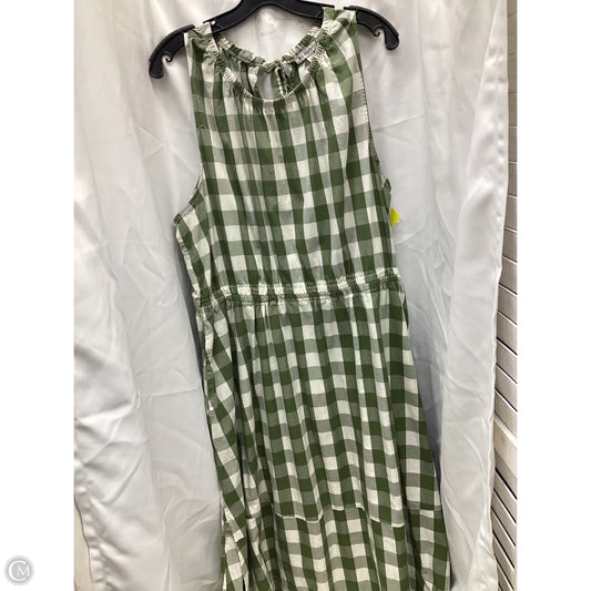 Dress Casual Maxi By Free Assembly In Plaid Pattern, Size: 3x