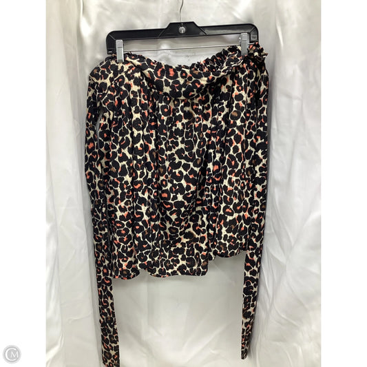 Skirt Midi By Who What Wear In Multi-colored, Size: 1x