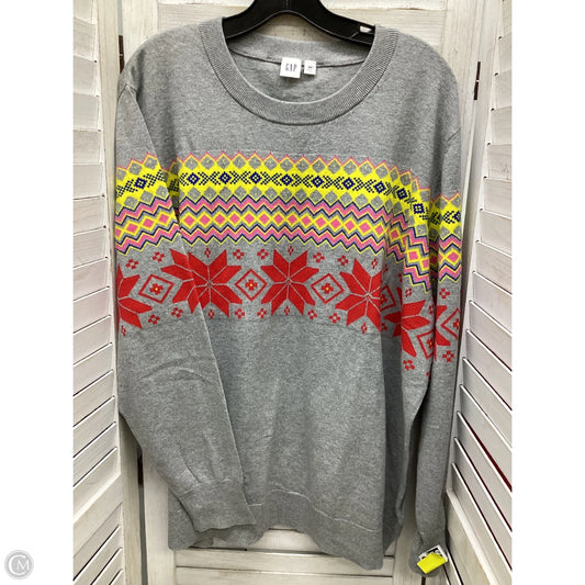 Top Long Sleeve By Gap In Multi-colored, Size: Xxl
