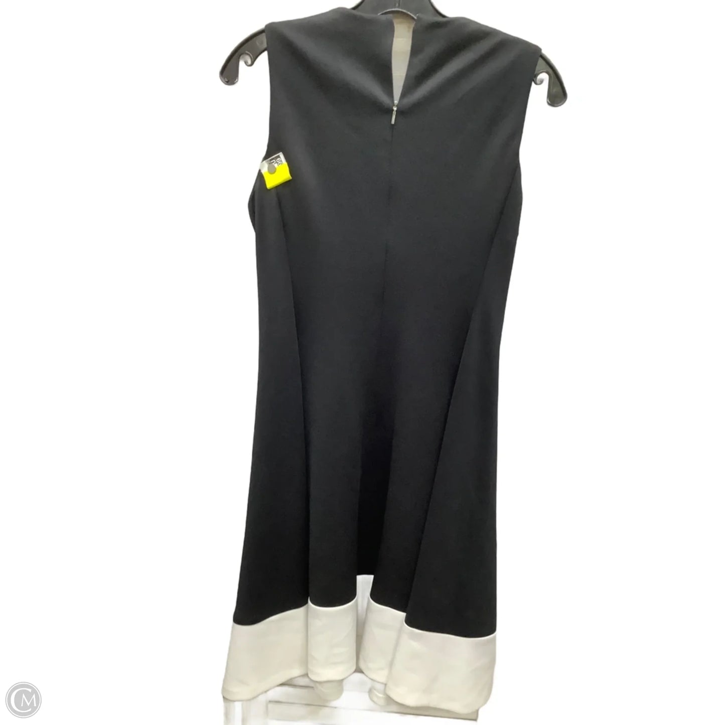 Dress Casual Midi By Dkny In Black & White, Size: 6