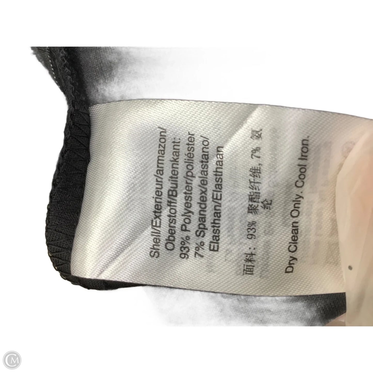 Dress Casual Midi By Dkny In Black & White, Size: 6