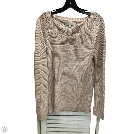 Sweater By Loft In Pink, Size: L