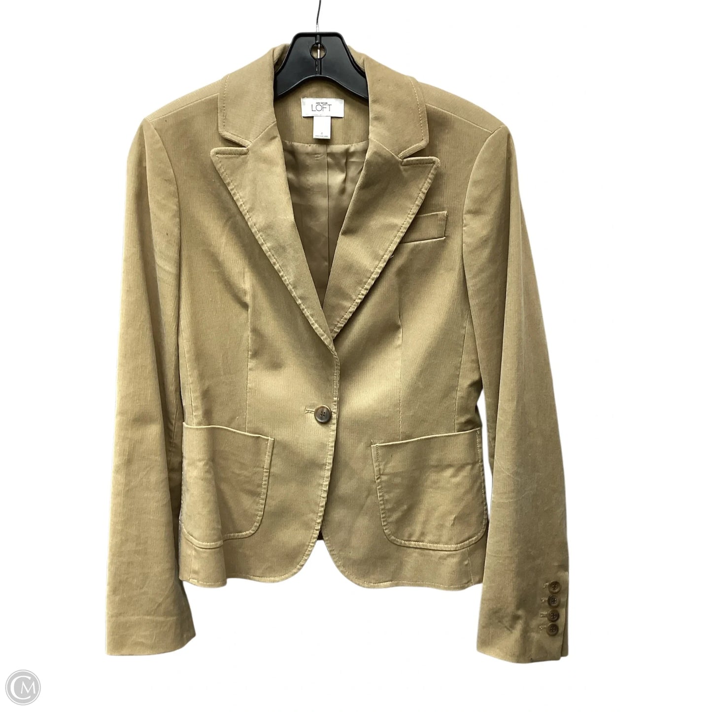 Blazer By Loft In Tan, Size: 4