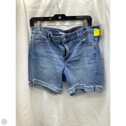 Shorts By Celebrity Pink In Blue Denim, Size: 14