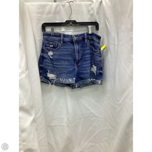 Shorts By Hollister In Blue Denim, Size: 8
