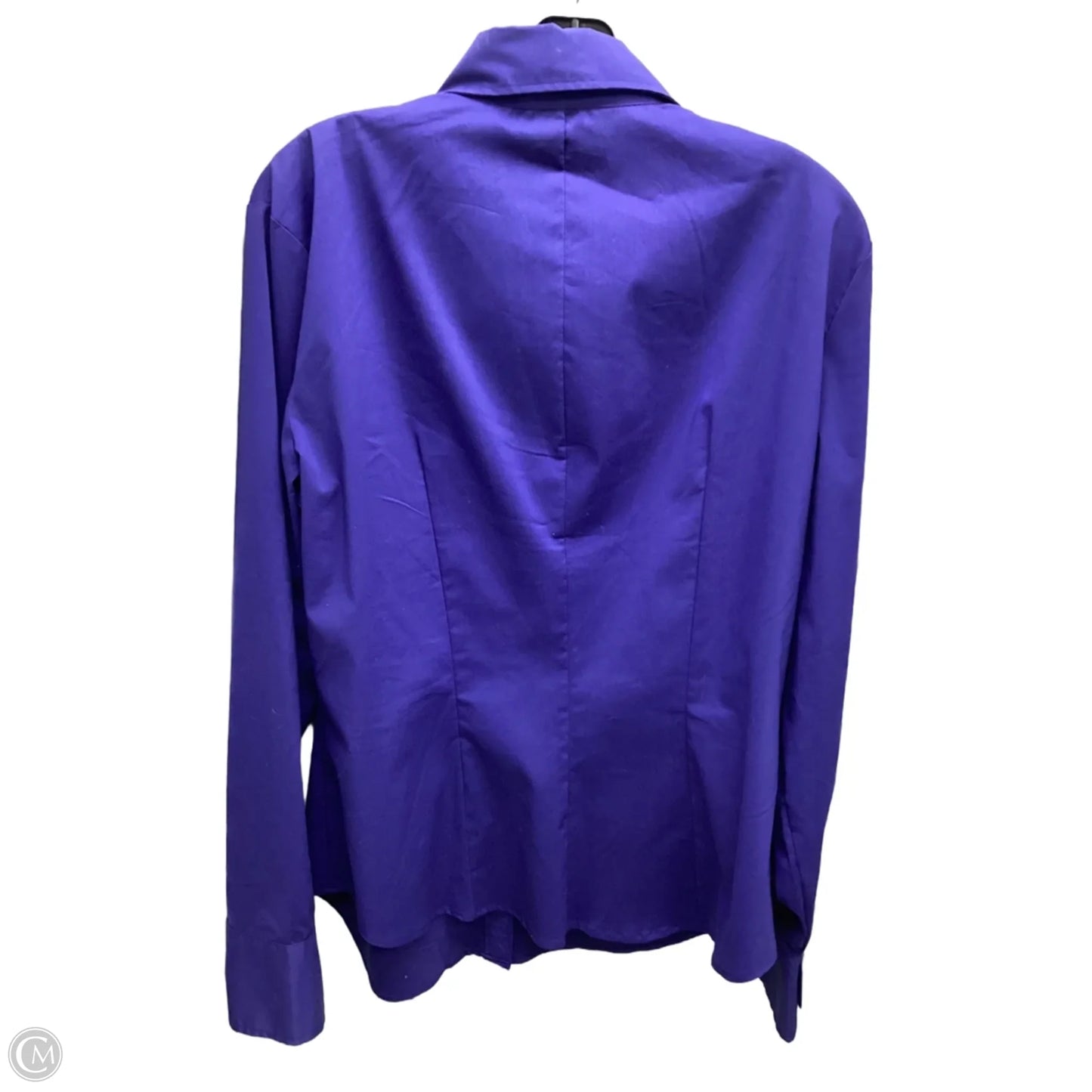 Top Long Sleeve By New York And Co In Blue, Size: Xl