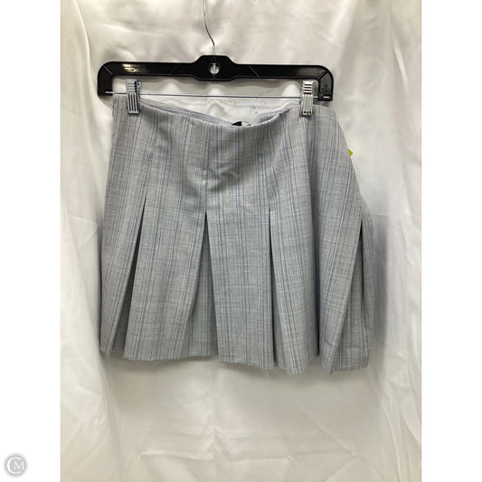 Skirt Midi By Express Design Studio In Plaid Pattern, Size: 8