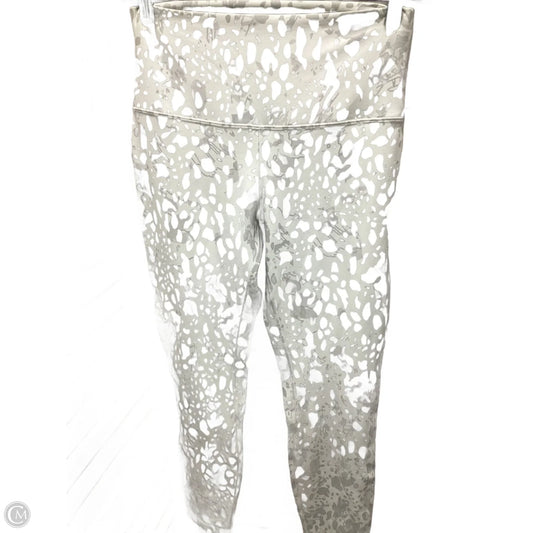 Athletic Leggings By Lululemon In Camouflage Print, Size: 8