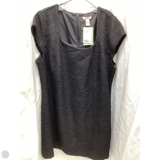 Dress Casual Midi By H&m In Black, Size: Xxl