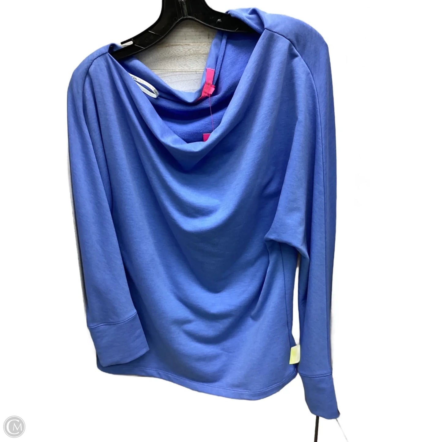 Top Long Sleeve Designer By Lilly Pulitzer In Blue, Size: M