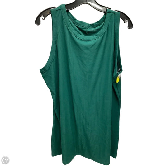 Top Sleeveless By Lane Bryant In Green, Size: 3x