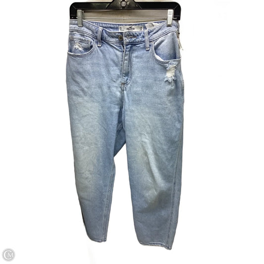 Jeans Boyfriend By Hollister In Blue, Size: 8