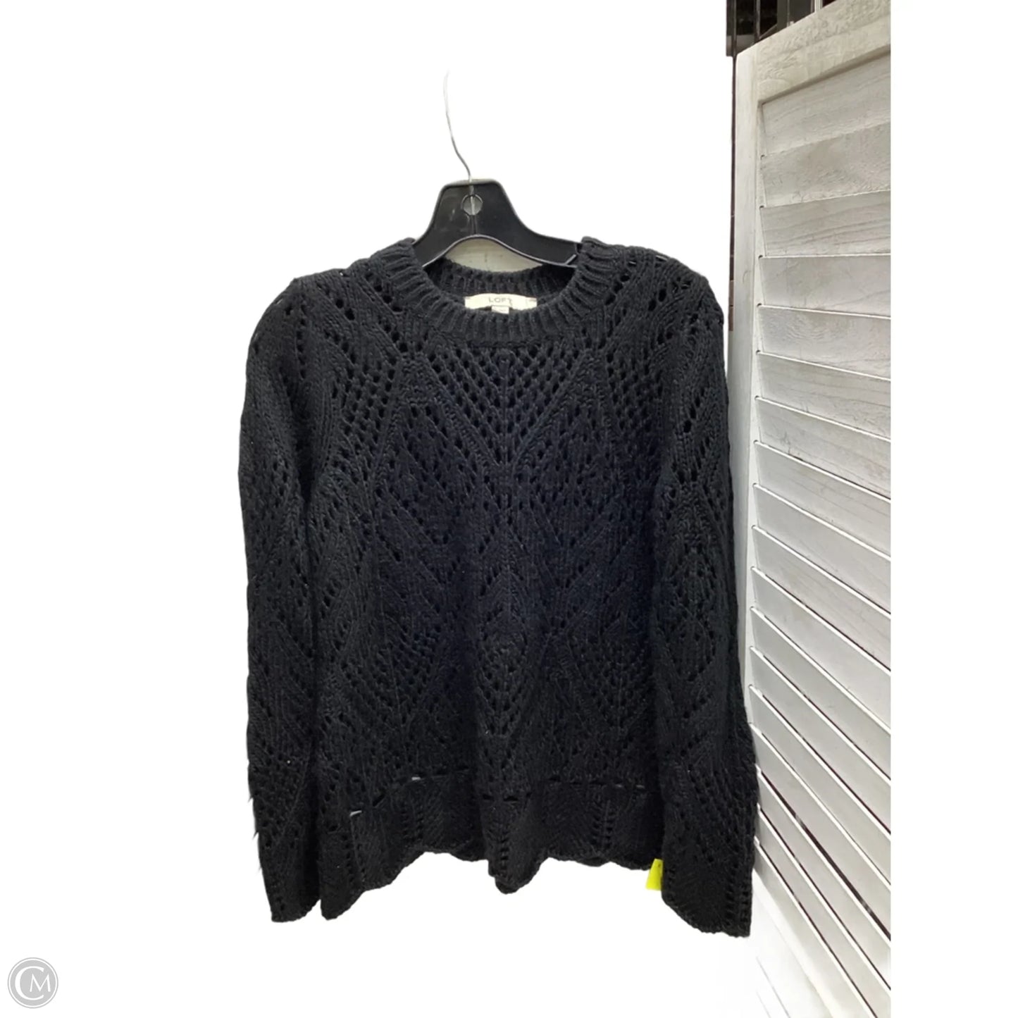 Sweater By Loft In Black, Size: M