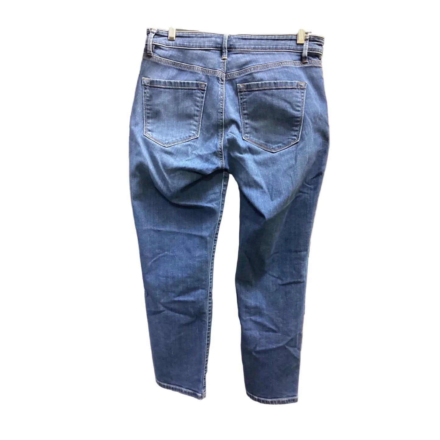 Jeans Skinny By Loft In Blue Denim, Size: 10