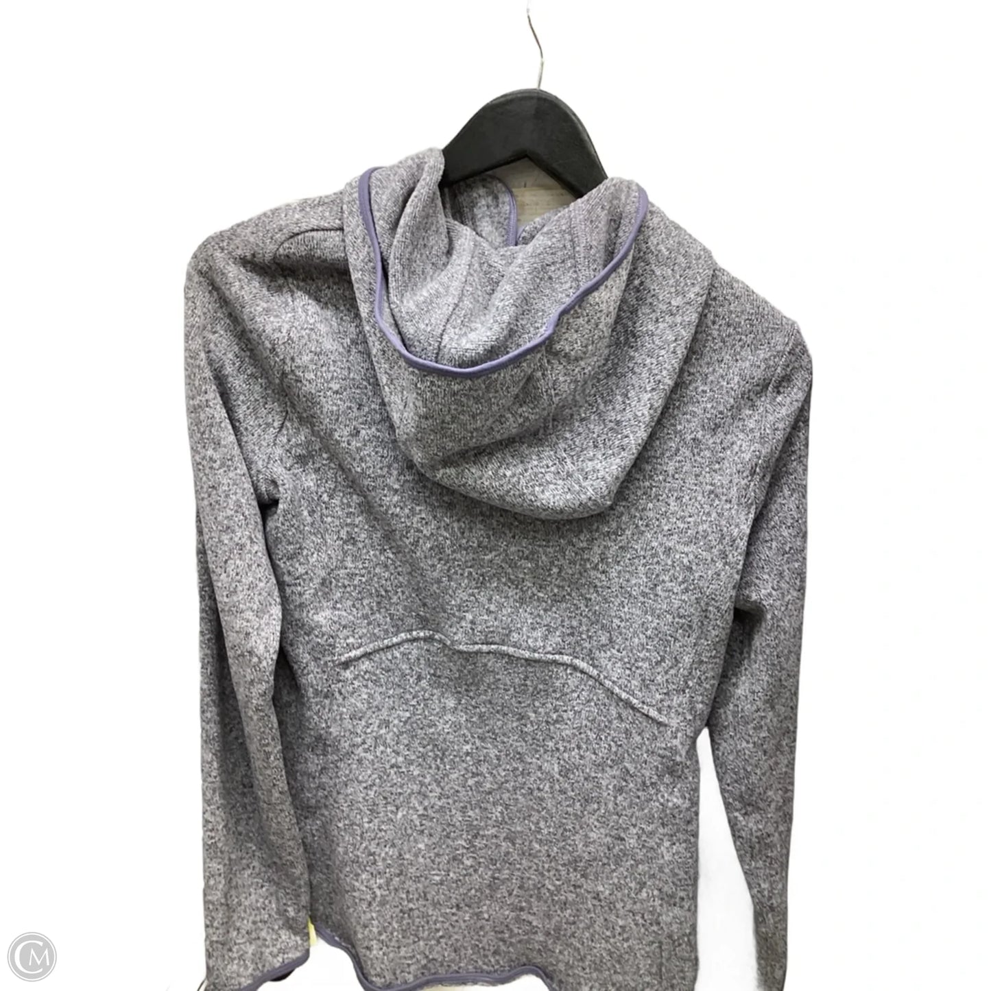 Sweatshirt Hoodie By Lululemon In Grey, Size: S