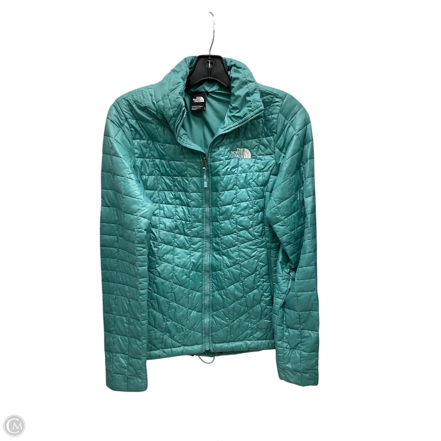 Jacket Puffer & Quilted By The North Face In Teal, Size: S