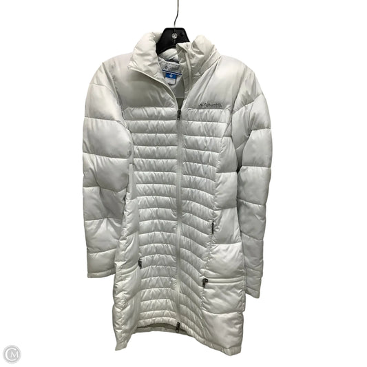 Jacket Puffer & Quilted By Columbia In White, Size: Xs