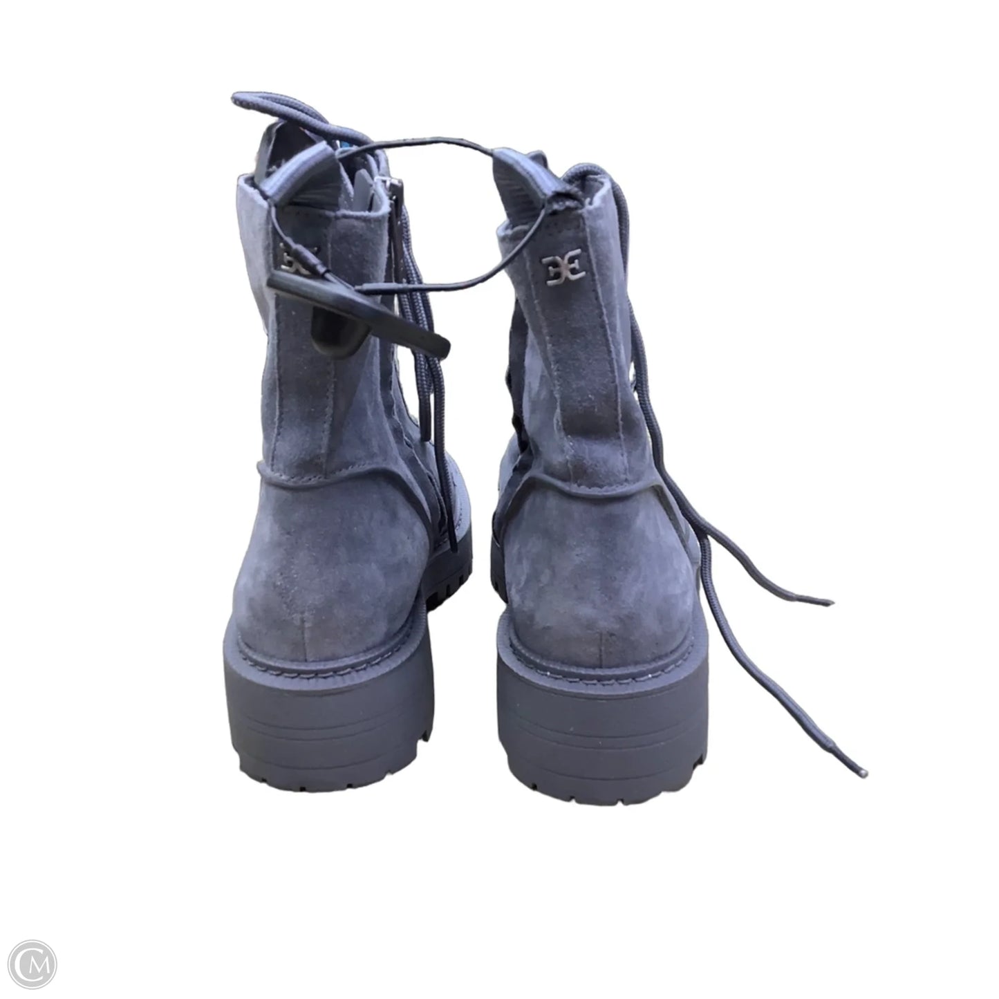 Boots Ankle Flats By Sam Edelman In Grey, Size: 9