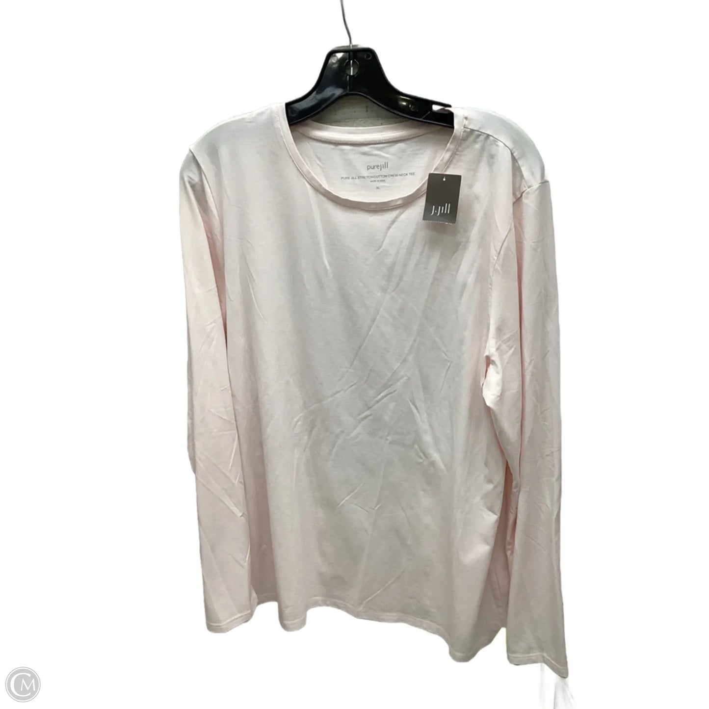 Top Long Sleeve By J. Jill In Pink, Size: Xl