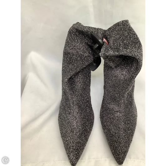 Shoes Heels Stiletto By Nine West In Silver, Size: 11
