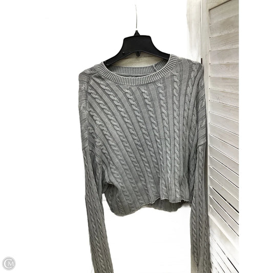 Top Long Sleeve By Aerie In Grey, Size: Xxl