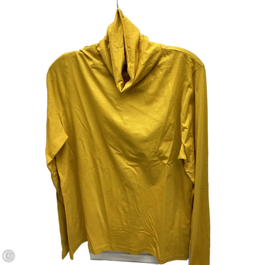 Top Long Sleeve By J. Crew In Yellow, Size: Xl