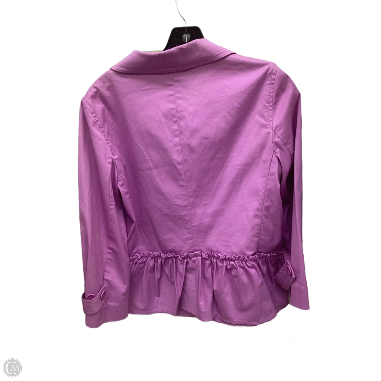 Jacket Other By Talbots In Purple, Size: 10