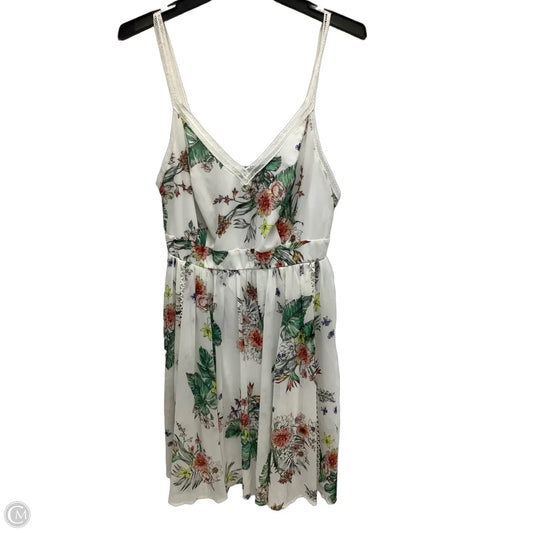 Dress Casual Midi By Torrid In Floral Print, Size: 1x