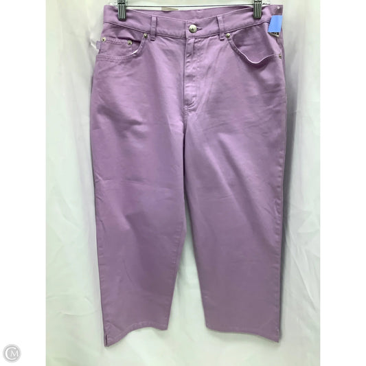 Capris By Ralph Lauren In Mauve, Size: 8