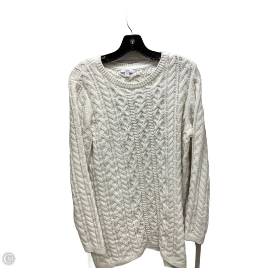 Sweater By J. Jill In Ivory, Size: L