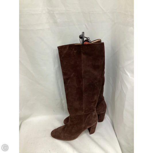 Boots Mid-calf Flats By Charles By Charles David In Brown, Size: 7.5
