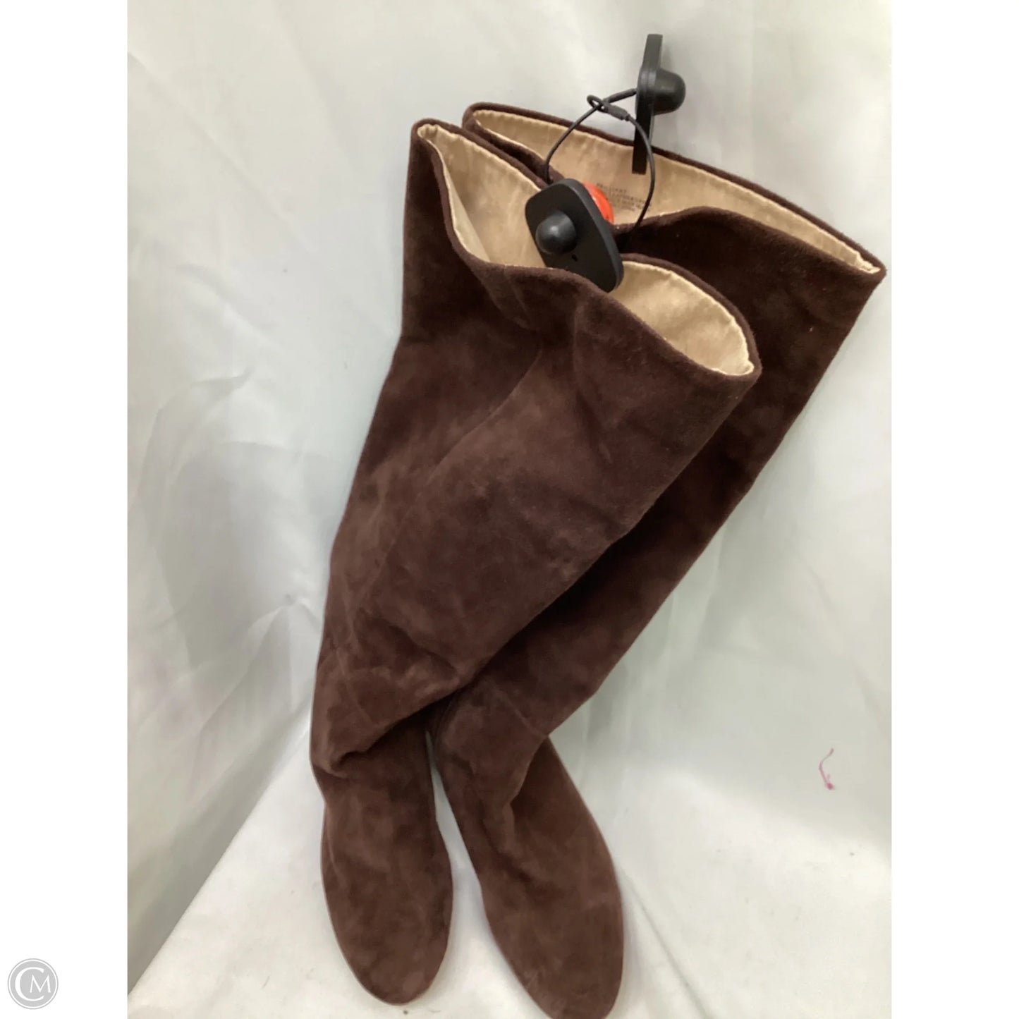 Boots Mid-calf Flats By Charles By Charles David In Brown, Size: 7.5