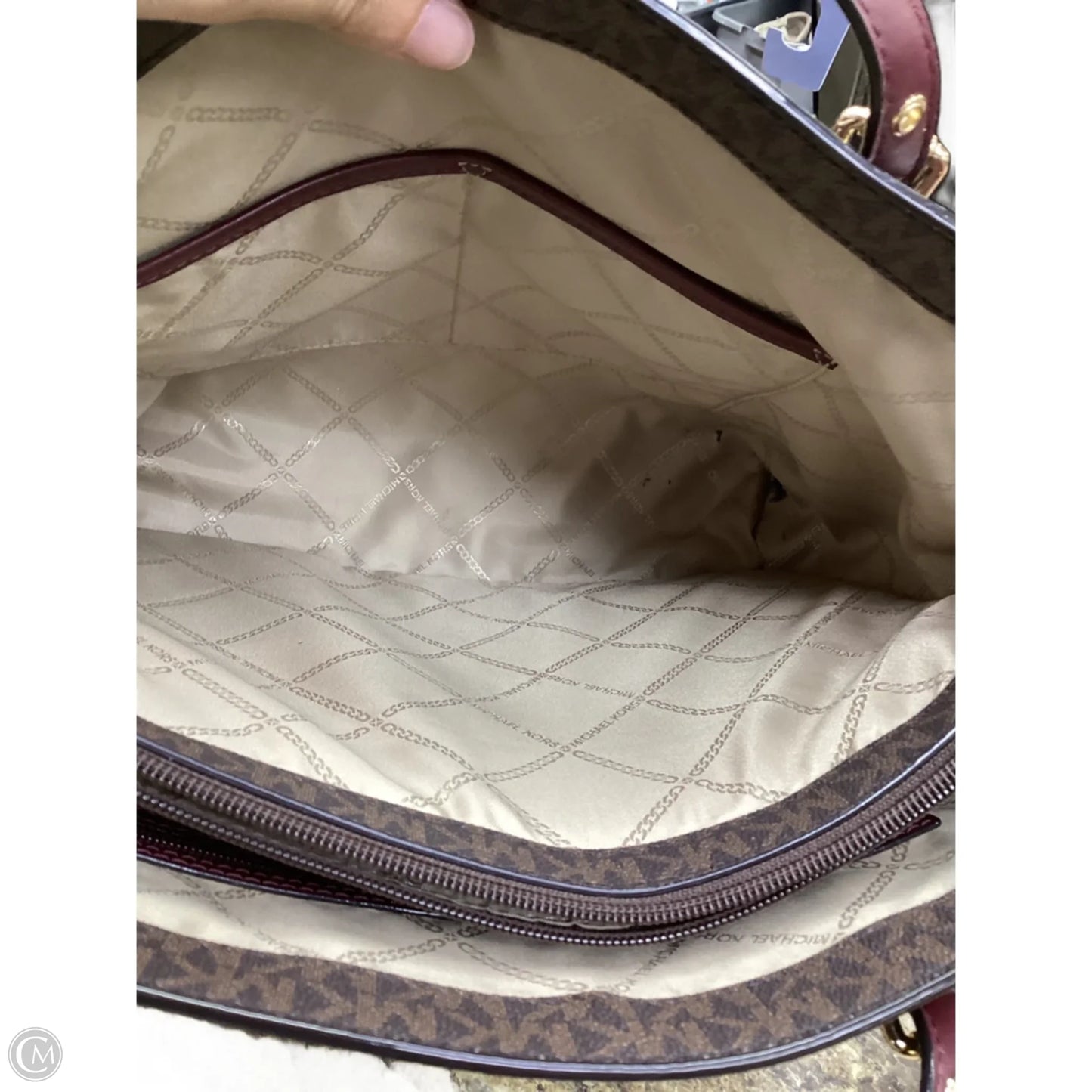 Tote Designer By Michael Kors, Size: Large