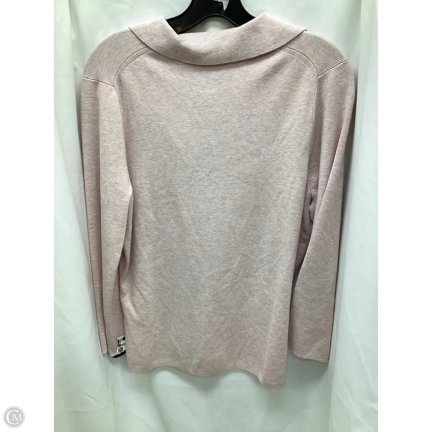 Top Long Sleeve By White House Black Market In Pink, Size: Xl