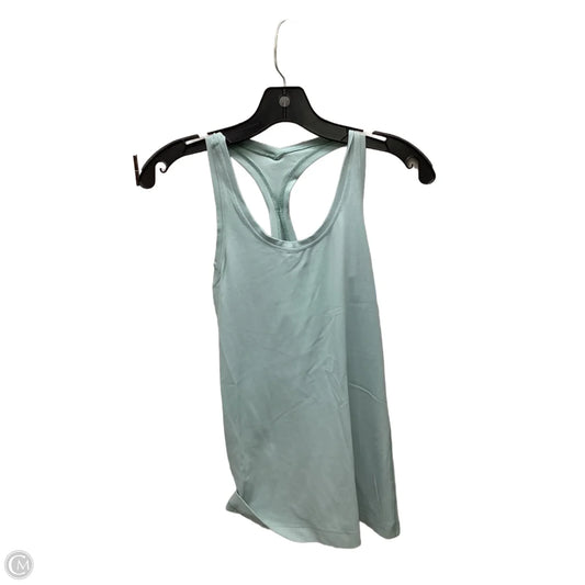 Athletic Tank Top By Lululemon In Blue, Size: 4