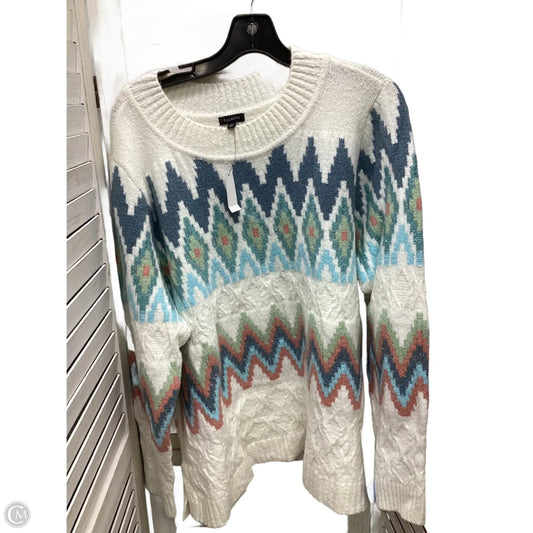 Sweater By Talbots In Multi-colored, Size: Xl
