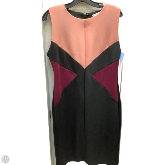 Dress Casual Midi By New York And Co In Multi-colored, Size: L