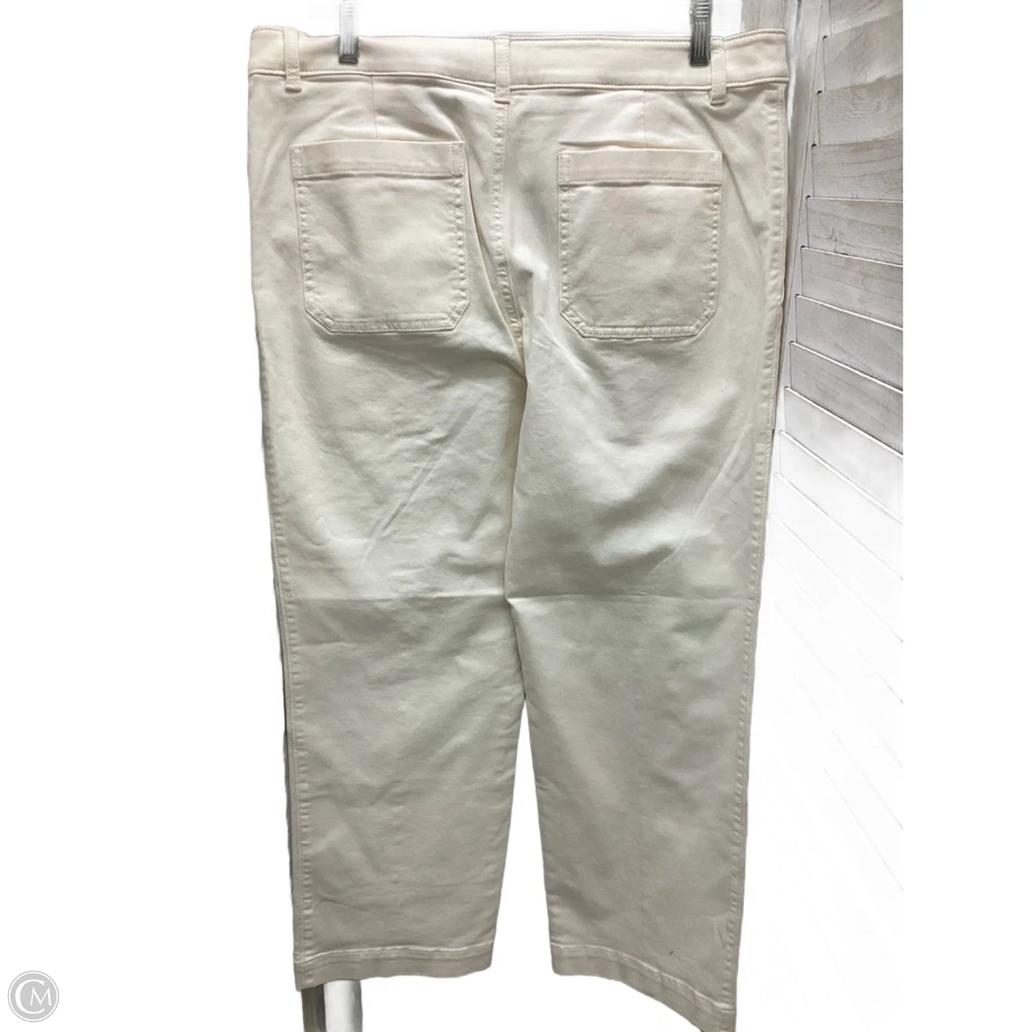 Pants Chinos & Khakis By Loft In Ivory, Size: 12